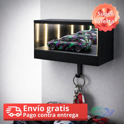 Porta Llaves Infinity LED Garaje 3D