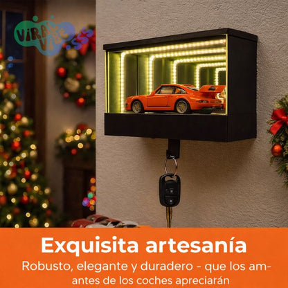 Porta Llaves Infinity LED Garaje 3D