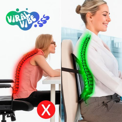 Espaldar Ergonomico De Apoyo Lumbar - LumbarConfort