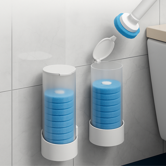 🌀 BlueSpin – Limpieza 360 A Tu Inodoro Sin Contacto