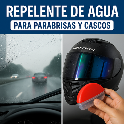 Glass Cool Repelente de Agua (para carros y cascos)