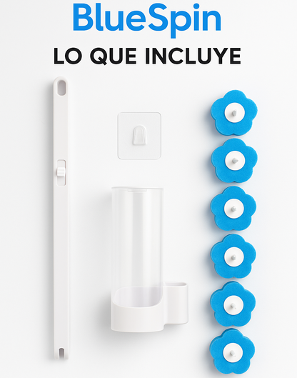 🌀 BlueSpin – Limpieza 360 A Tu Inodoro Sin Contacto